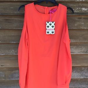 Boohoo Shoulderless Dress